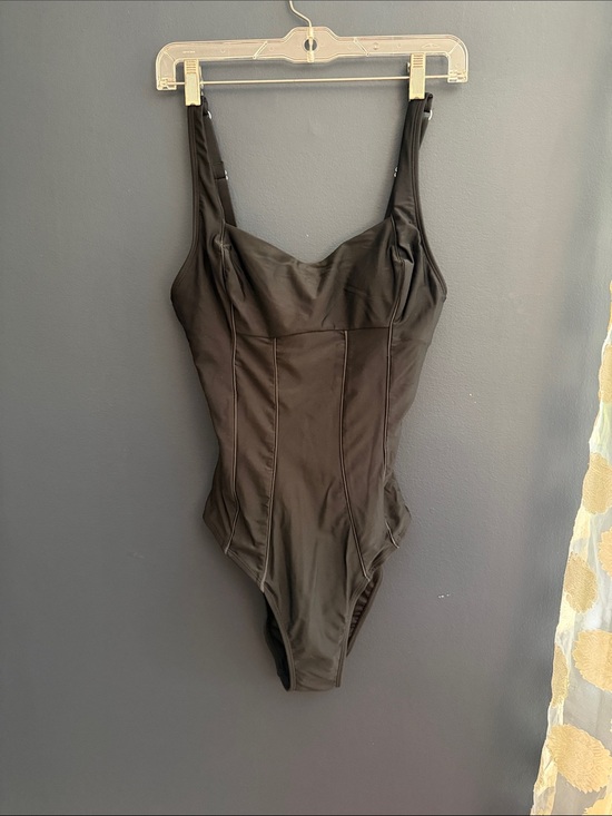 Cupshe Other - NWT Cupshe Black Tummy Control One Piece Swimsuit Medium Tall